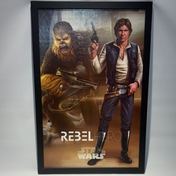 Star Wars Rebel Hero Art - Black, Brown, Blue - Picture 2 of 5